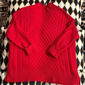 Cozy Red Women's Sweater